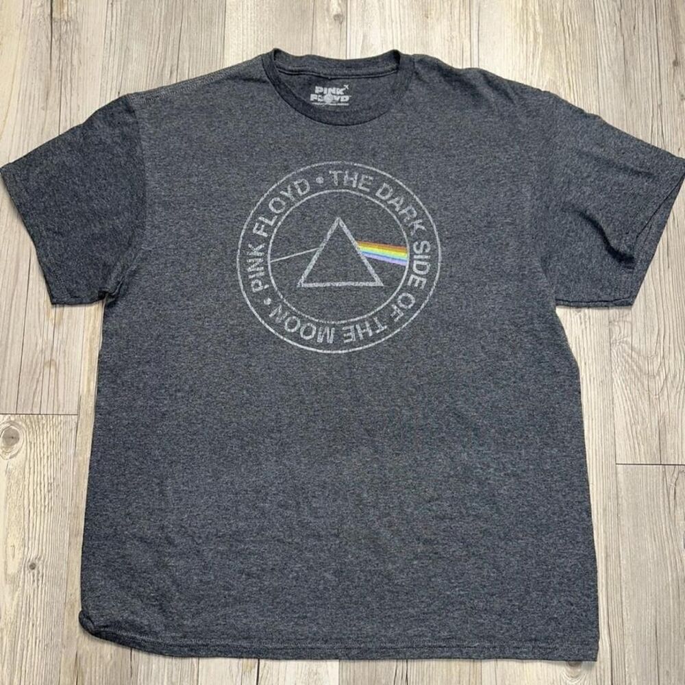 Floyd Men's Grey and Black T-shirt